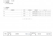 성분검사 시험성적서